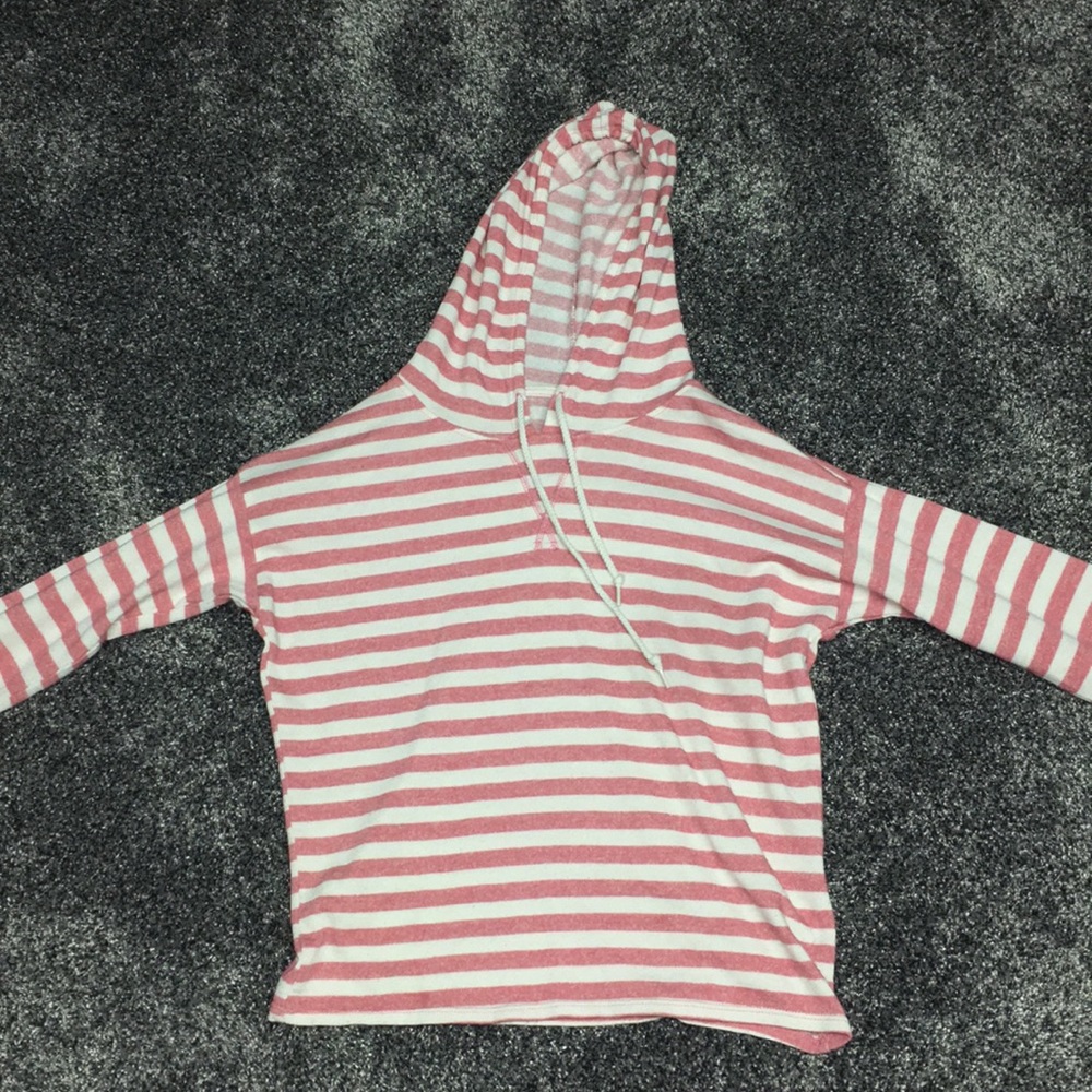 Striped hoodie